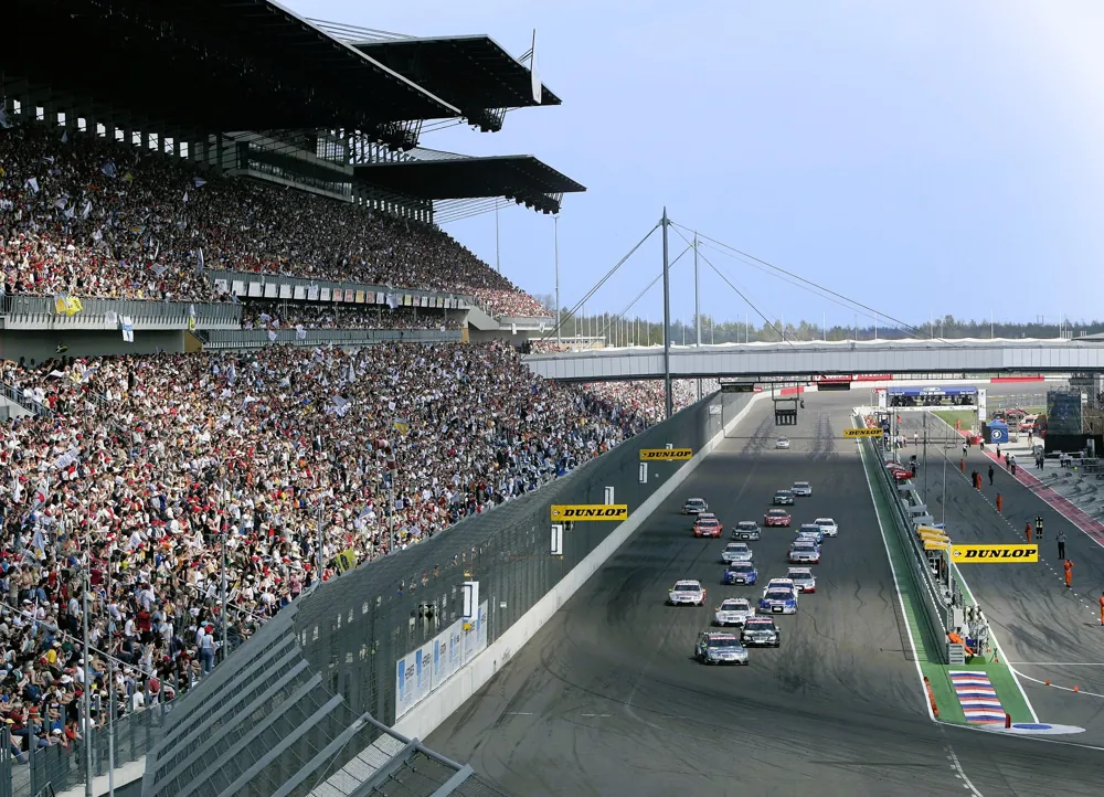 Race start at the Lausitzring
