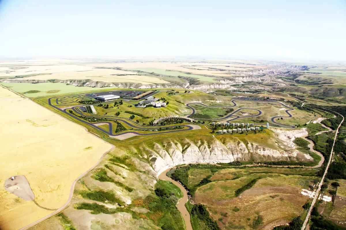 Rendering of Badlands Motorsports Resort