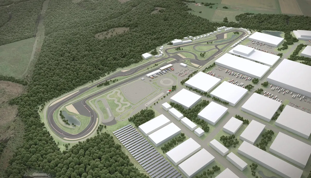 Rendering of Ena Motor Club, Sweden